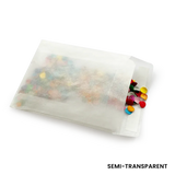 92x68mm Peel & Seal Glassine Bag by eco-craft - made in the UK