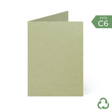 A6 / C6 (104x147mm) Card Blanks - Matcha