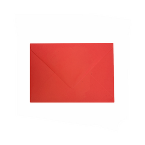 Red envelope on a white background