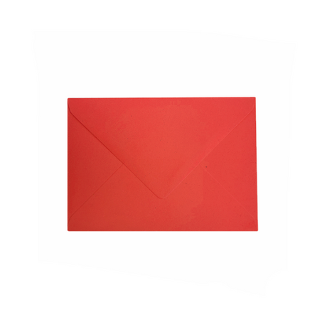 Red envelope on a white background