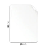 L4 Plain Recycled Labels (99x144mm)-White by eco-craft - made in the UK