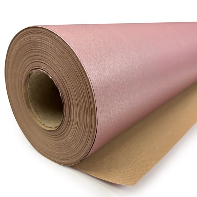 500mm x 120m Rose Gold Paper Roll