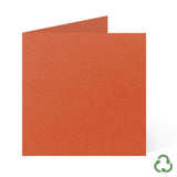 140x140mm Square Card Blanks - Ember