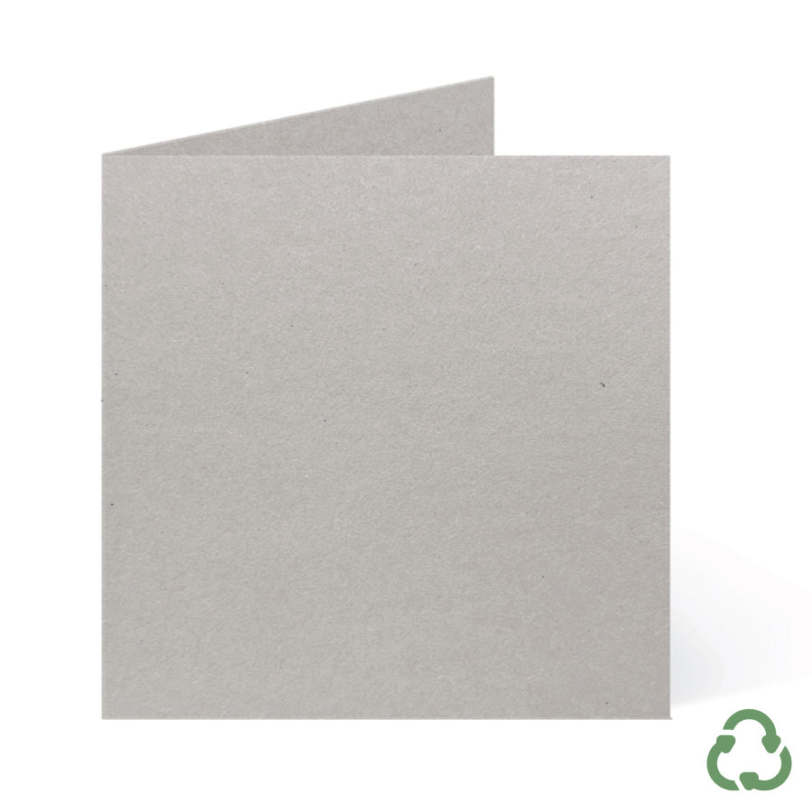 140x140mm Square Card Blanks - Pebble