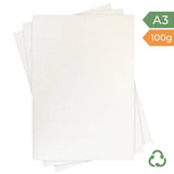 A3 Paper - Ivory - 100g by eco-craft - made in the UK