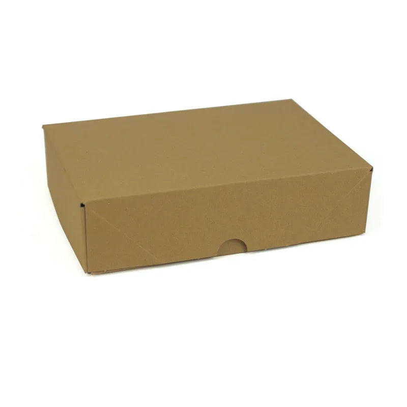A5 Pop-Up Gift Box and Lid - Kraft Brown by eco-craft - made in the UK
