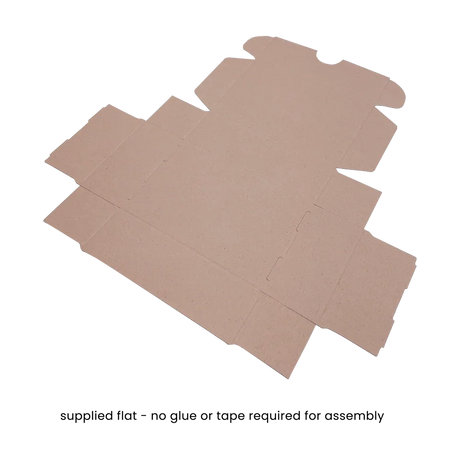 Small No-Glue Soap Box - 74x51x25mm - Almond by eco-craft - made in the UK