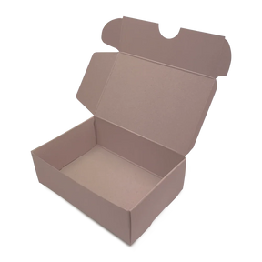 Small No-Glue Soap Box - 74x51x25mm - Almond by eco-craft - made in the UK
