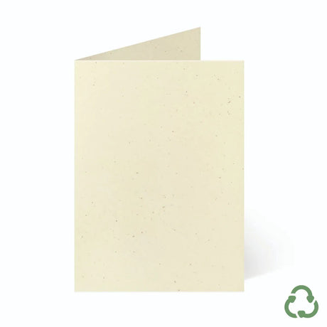 122x172mm Card Blanks - Biscuit by eco-craft - made in the UK
