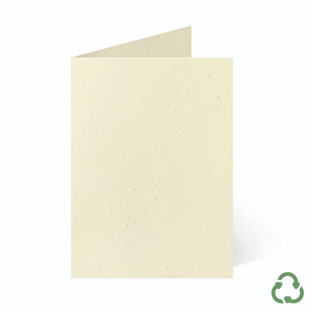 122x172mm Card Blanks - Biscuit by eco-craft - made in the UK
