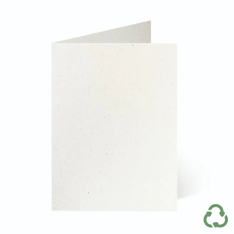 122x172mm Card Blanks - Ivory by eco-craft - made in the UK