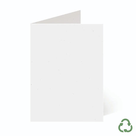 122x172mm Card Blanks - White by eco-craft - made in the UK