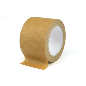 Extra Wide Self Adhesive Paper Parcel Tape (75mm) by eco-craft - made in the UK