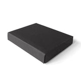 C7 Gift Box & Lid - 120x85x20mm - Black by eco-craft - made in the UK