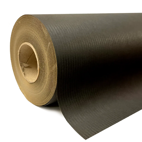 500mm x 120m Black Paper Roll by eco-craft - made in the UK