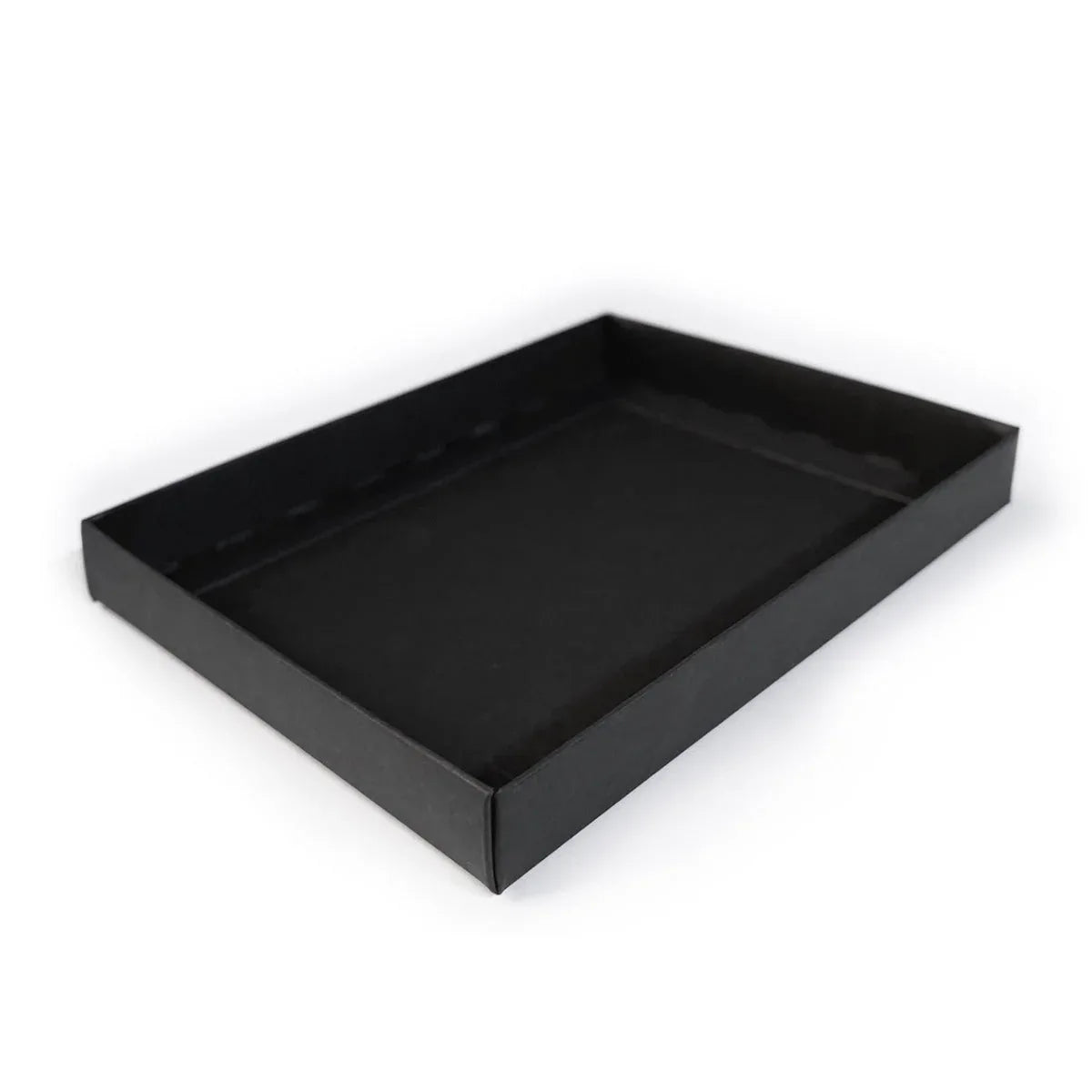 C6 Gift Box & Lid - 165x120x20mm - Black by eco-craft - made in the UK