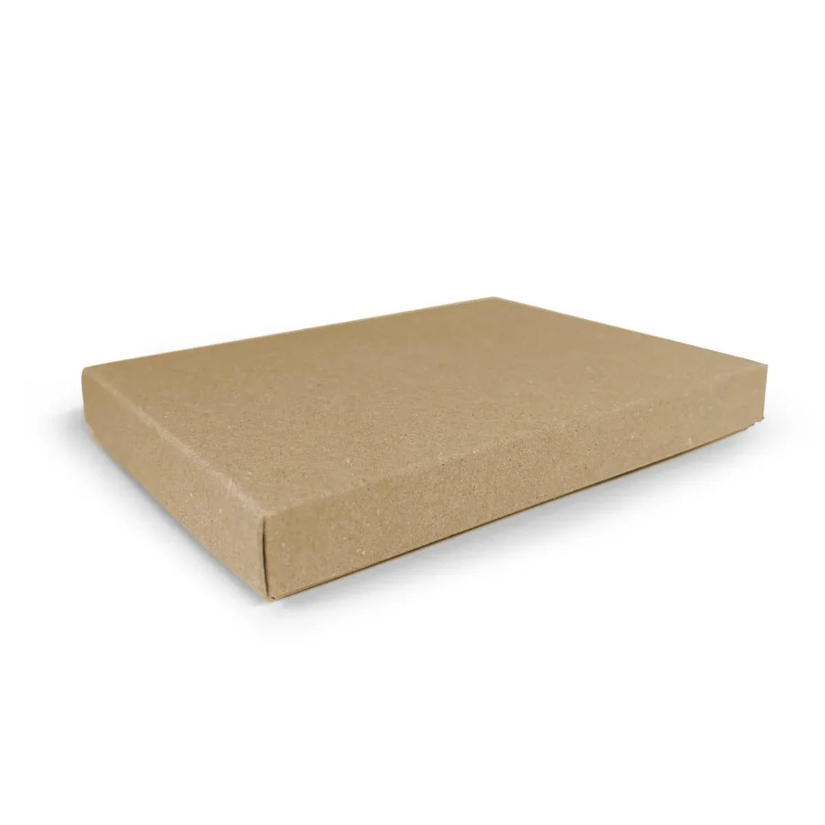 C6 Gift Box & Lid - 165x120x20mm - Hairy Manilla (Kraft Brown) by eco-craft - made in the UK