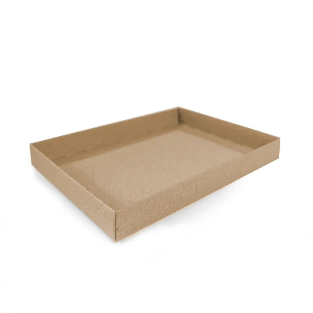 C6 Gift Box & Lid - 165x120x20mm - Hairy Manilla (Kraft Brown) by eco-craft - made in the UK