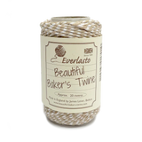 20m Bakers Twine - Blonde / White by eco-craft - made in the UK