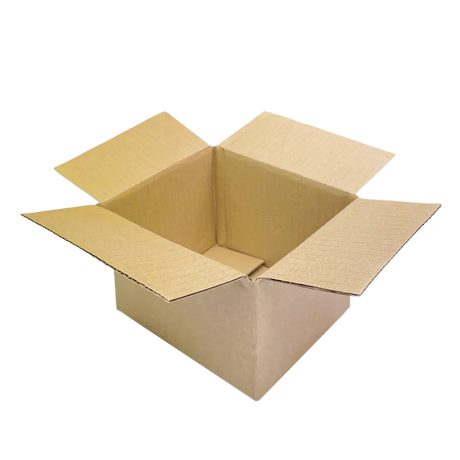 152 x 127 x 102mm corrugated Postal Box x 25 by eco-craft - made in the UK