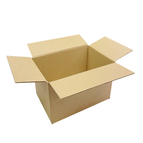 229 x 152 x 152mm corrugated Postal Box x 25 by eco-craft - made in the UK