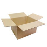 254 x 203 x 152mm corrugated Postal Box x 25 by eco-craft - made in the UK