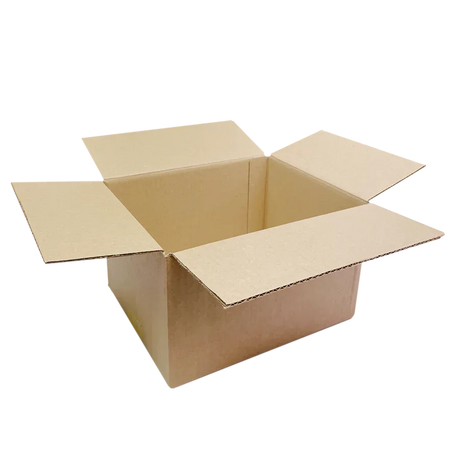 254 x 203 x 152mm corrugated Postal Box x 25 by eco-craft - made in the UK