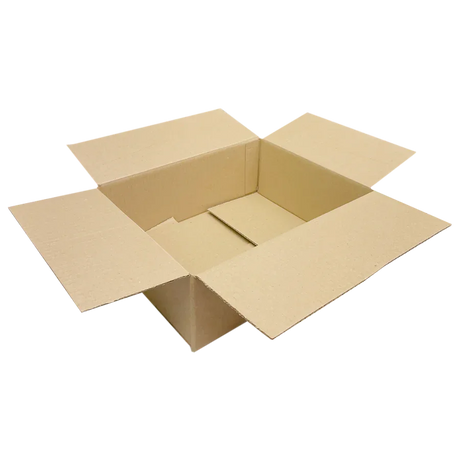 305 x 229 x 102mm corrugated Postal Box x 25 by eco-craft - made in the UK