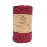 Cotton Twine - Burgundy by eco-craft - made in the UK