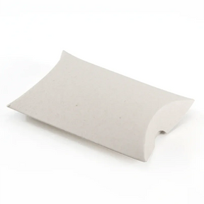 Medium Pillow Box - 122 x 100 x 30mm - Eco Natural by eco-craft - made in the UK
