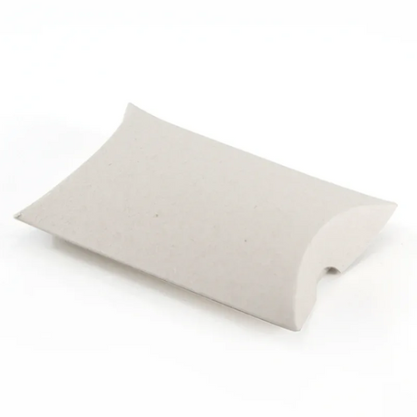 Medium Pillow Box - 122 x 100 x 30mm - Eco Natural by eco-craft - made in the UK