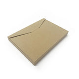 C6 No-Glue Locking Box - Hairy Manilla (400g) by eco-craft - made in the UK