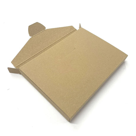 C6 No-Glue Locking Box - Hairy Manilla (400g) by eco-craft - made in the UK