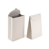 Small Taper Top Box - 79 x 40 x 120 mm - Eco Natural by eco-craft - made in the UK