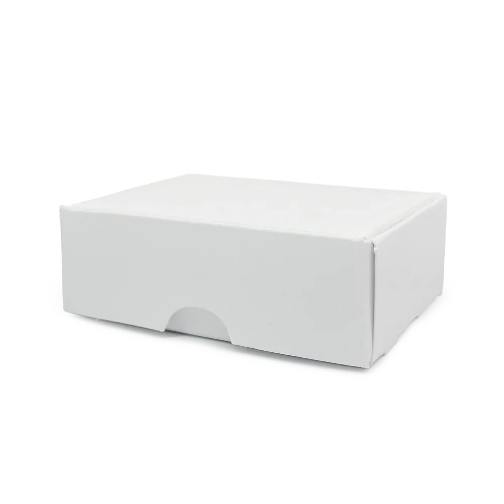 74x51x25mm Small Soap Box 10Pk-White by eco-craft - made in the UK