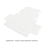 74x51x25mm Small Soap Box 10Pk-White by eco-craft - made in the UK