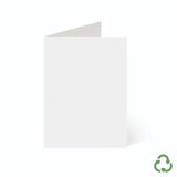 90x126mm Card Blanks - White by eco-craft - made in the UK