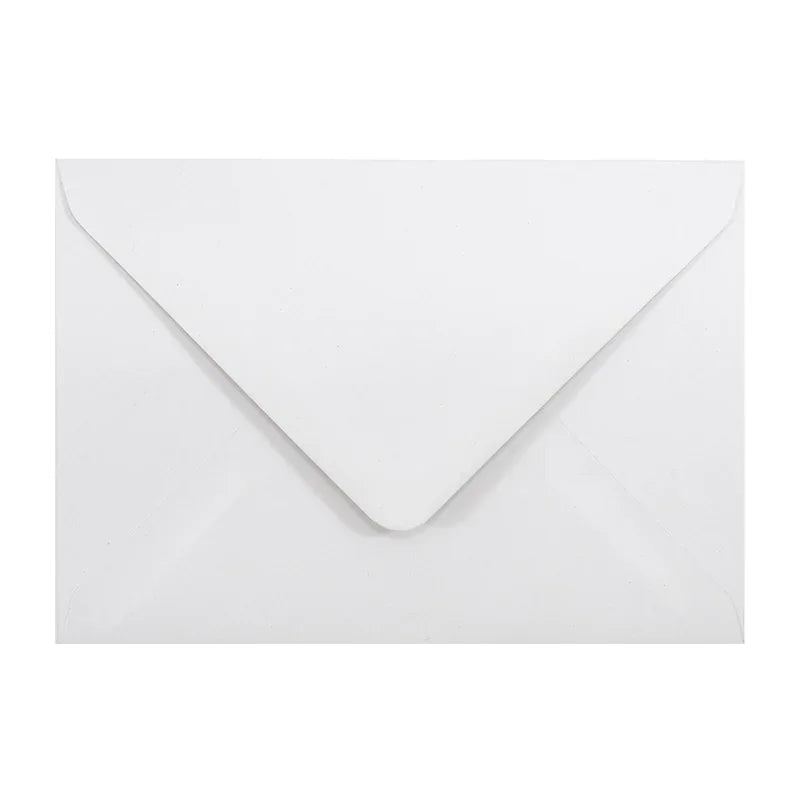 C5 Envelope White by eco-craft - made in the UK