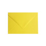 C6 Recycled Envelope Citron by eco-craft - made in the UK