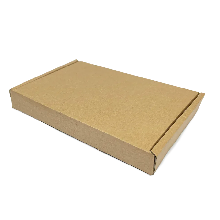 160x110x22mm (C6) PIP Large Letter Postal Box - Brown by eco-craft - made in the UK