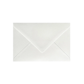 C6 Recycled Envelope New Felt White by eco-craft - made in the UK
