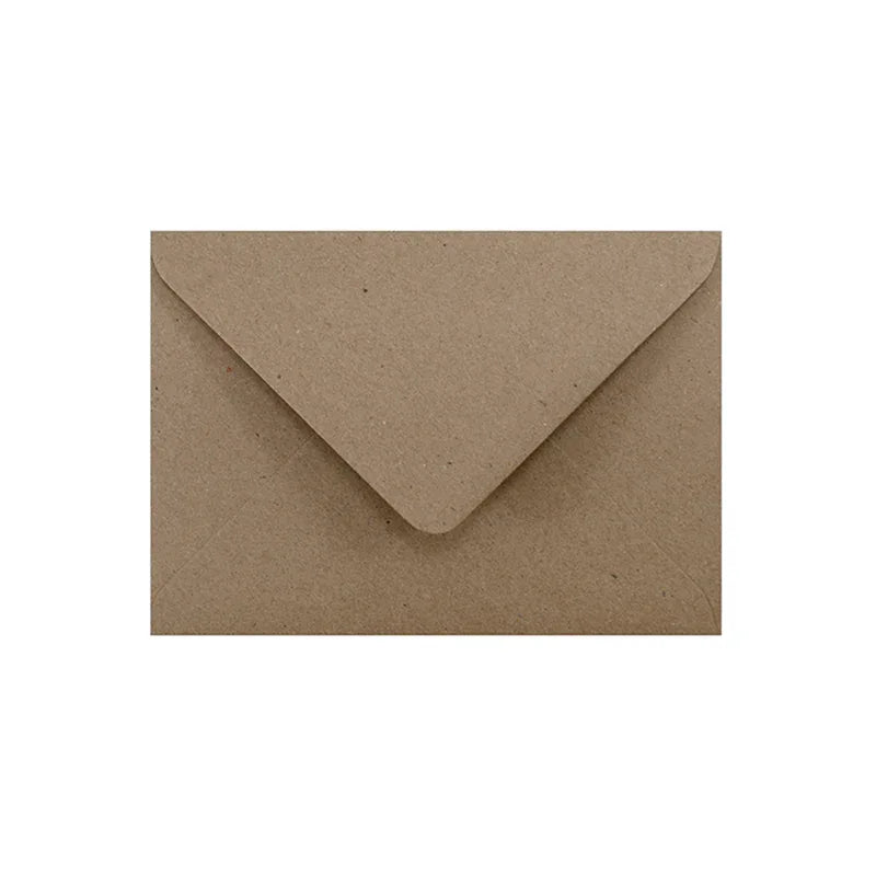 C6 Envelope Hairy Manilla (Kraft Brown) by eco-craft - made in the UK