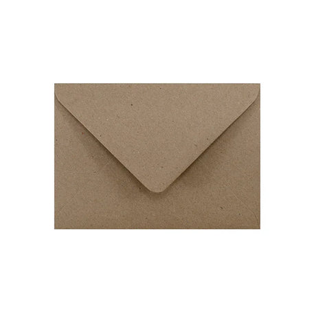 C7 Recycled Envelope Hairy Manilla Kraft Brown by eco-craft - made in the UK