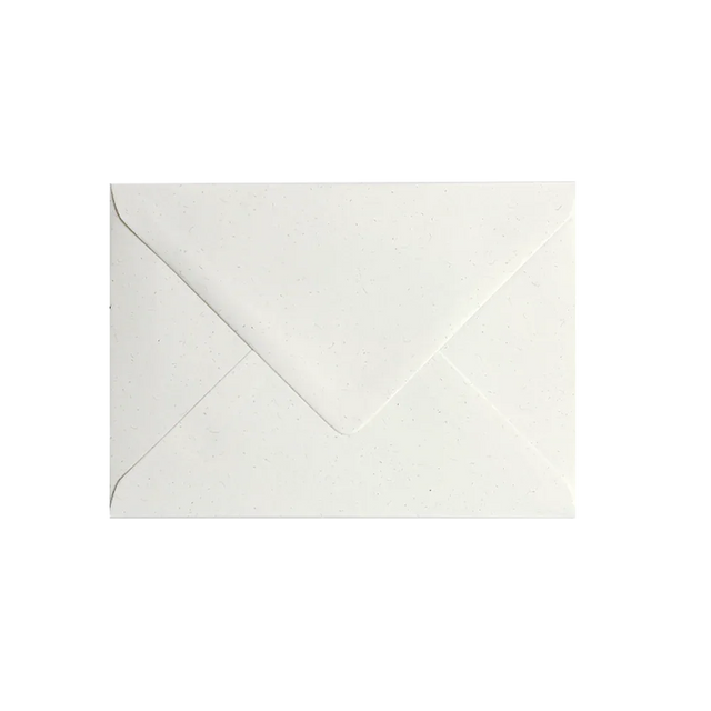 C6 Recycled Envelope New Oat Fleck by eco-craft - made in the UK