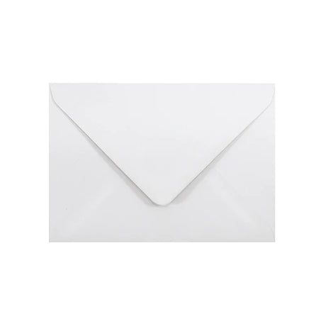 C6 Envelope White by eco-craft - made in the UK