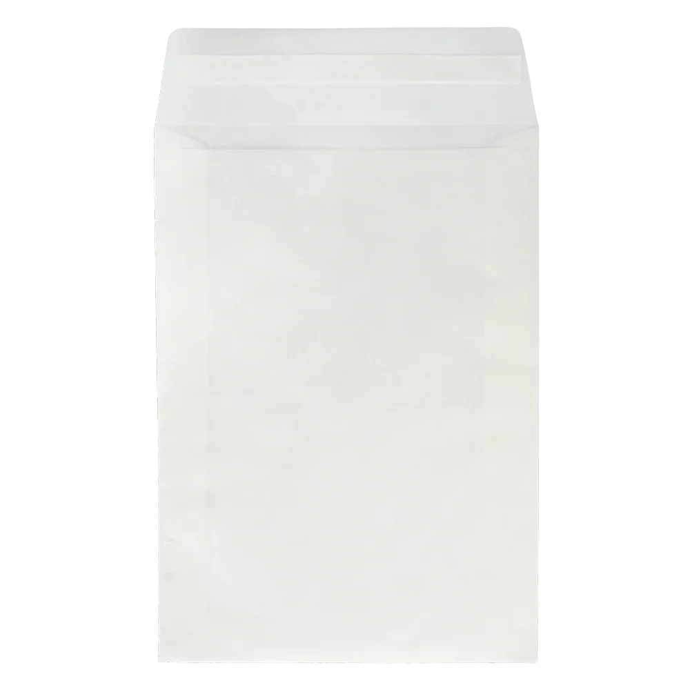 114x162mm (C6) Peel & Seal Glassine Envelope by eco-craft - made in the UK