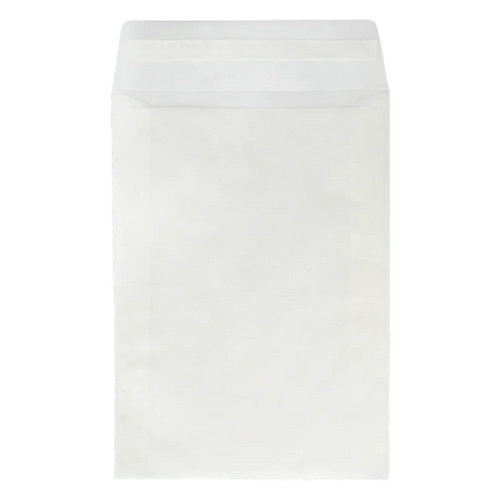 114x162mm (C6) Peel & Seal Glassine Envelope by eco-craft - made in the UK