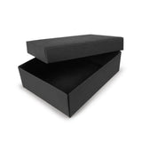 C7 Deep Gift Box & Lid - 120x85x38mm - Black by eco-craft - made in the UK