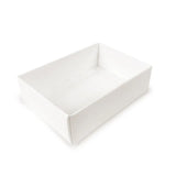 C7 Deep Gift Box & Lid - 120x85x38mm - Felt White by eco-craft - made in the UK