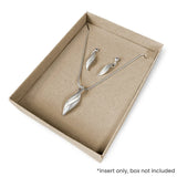 Earring & Necklace Multi-function Insert for C7 box - Hairy Manilla by eco-craft - made in the UK